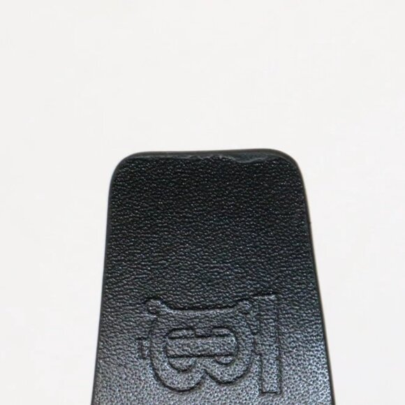 Burberry Men's Check Belt in Archive Beige ITGIOLIN681MP 32/80 - Beige/Black - Picture 9 of 12